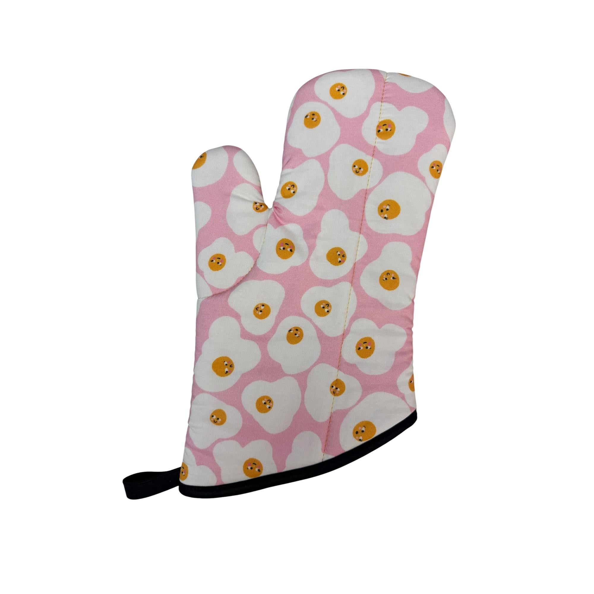 Fried Eggs Oven Mitt