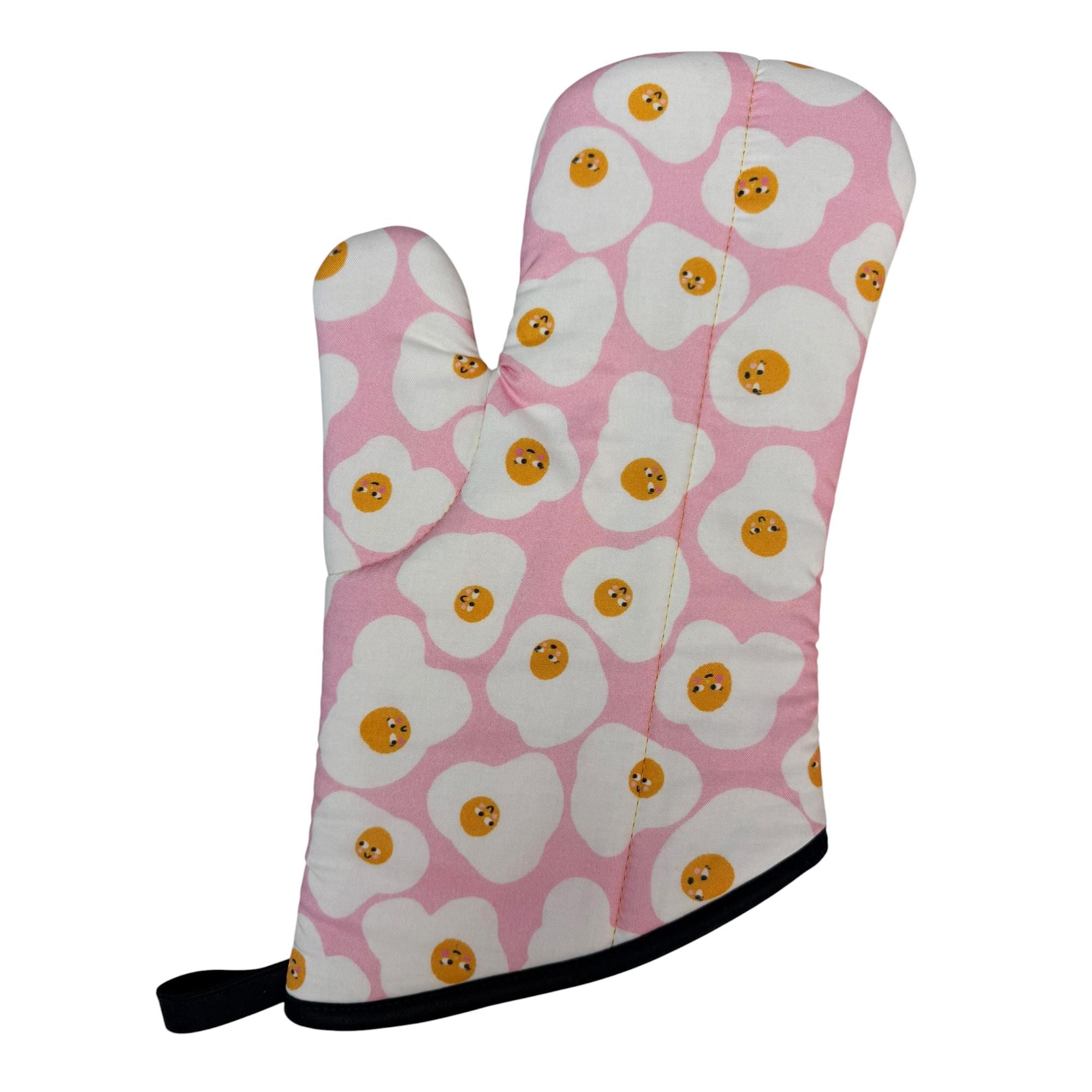 Fried Eggs Oven Mitt