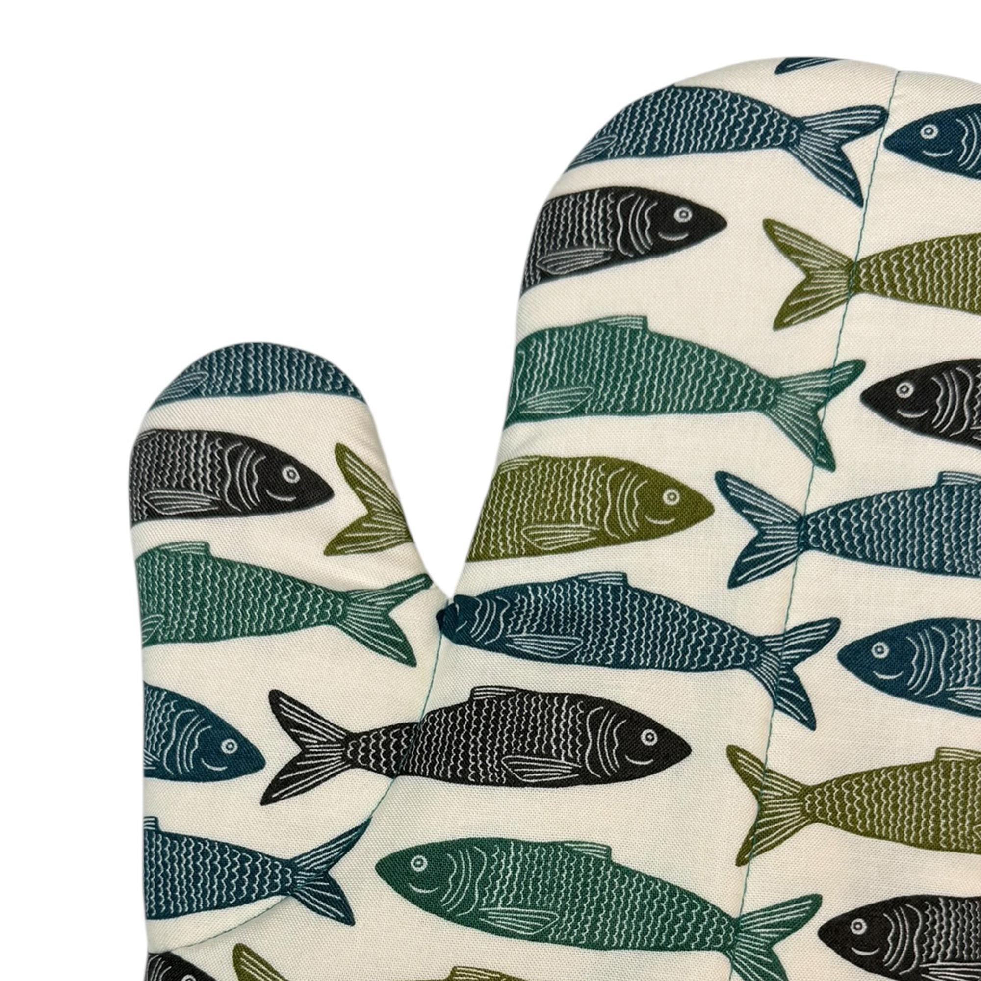 River Trout Oven Mitt