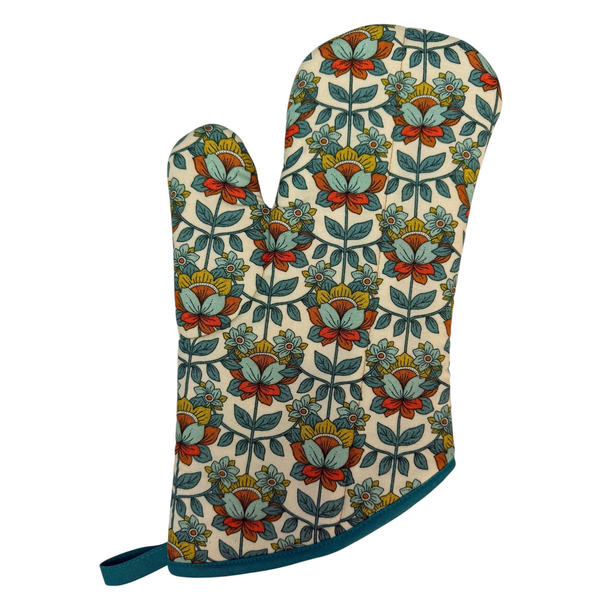 Cottage Bloom Oven Mitt