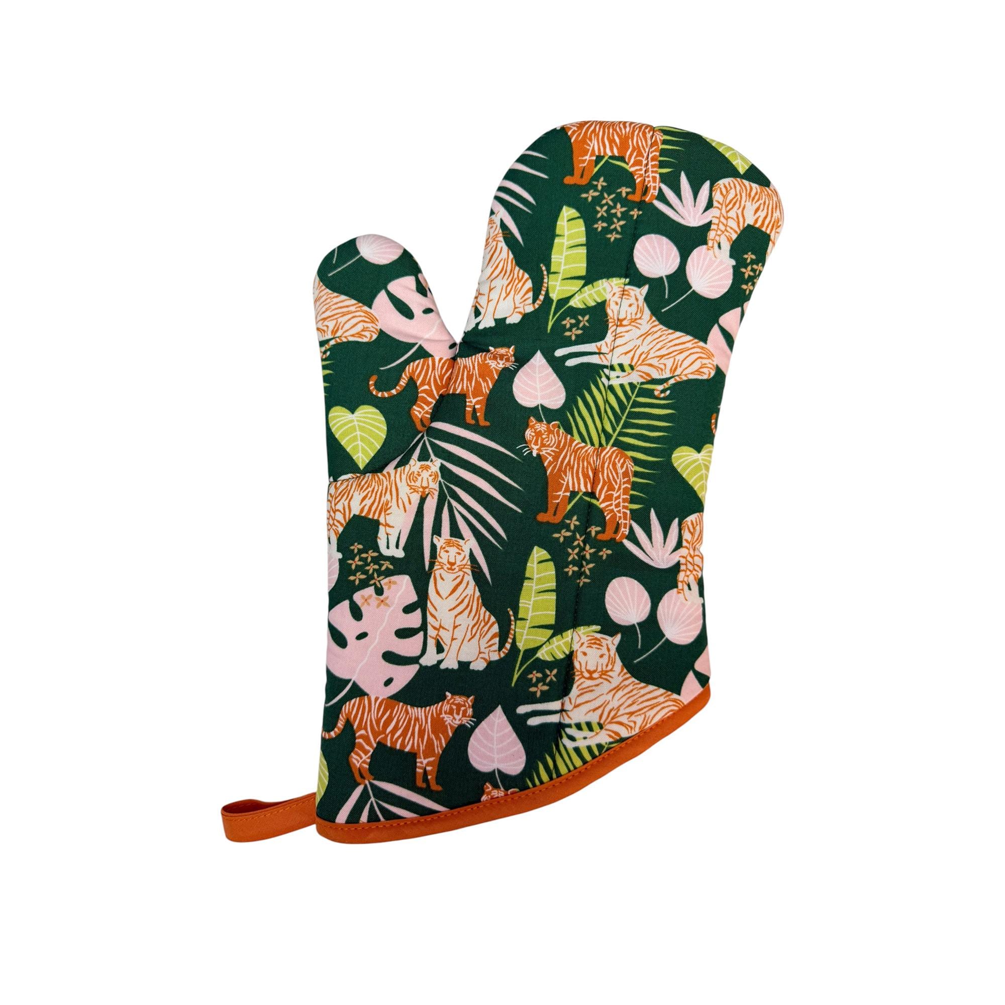 Jungle Tigers Oven Mitt