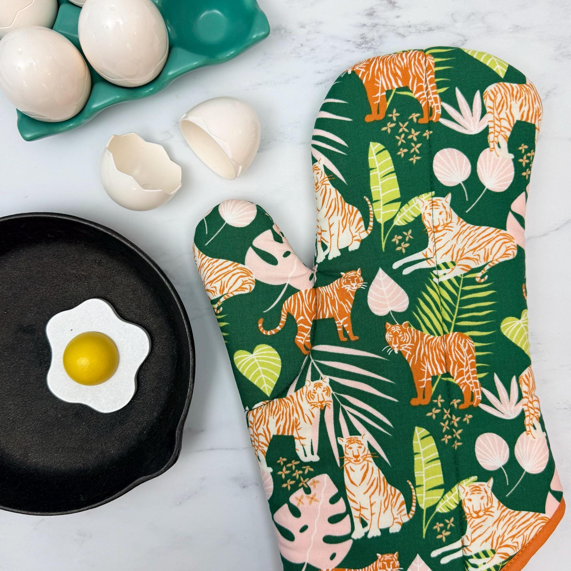 Jungle Tigers Oven Mitt