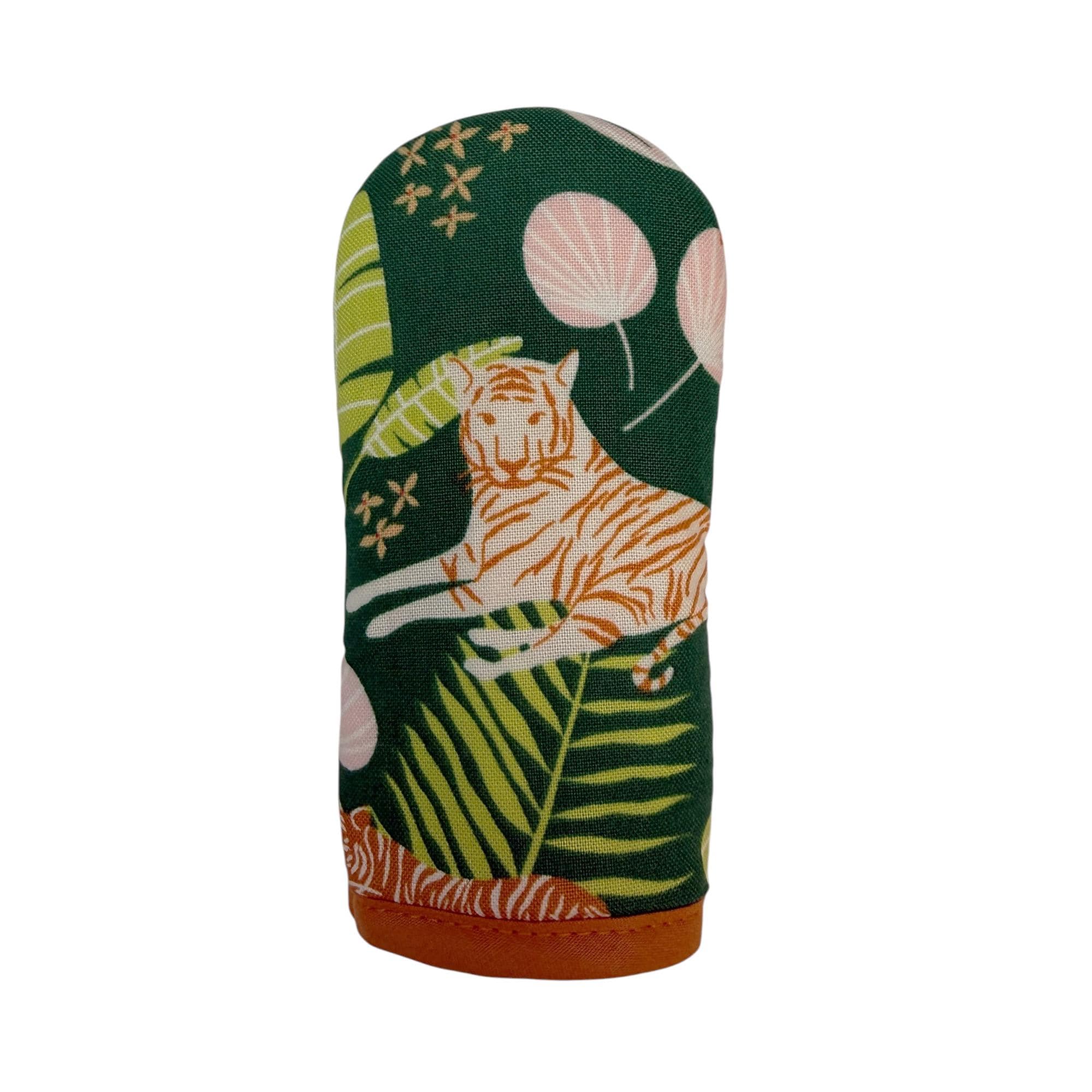 Jungle Tiger Cast Iron Handle Mitt