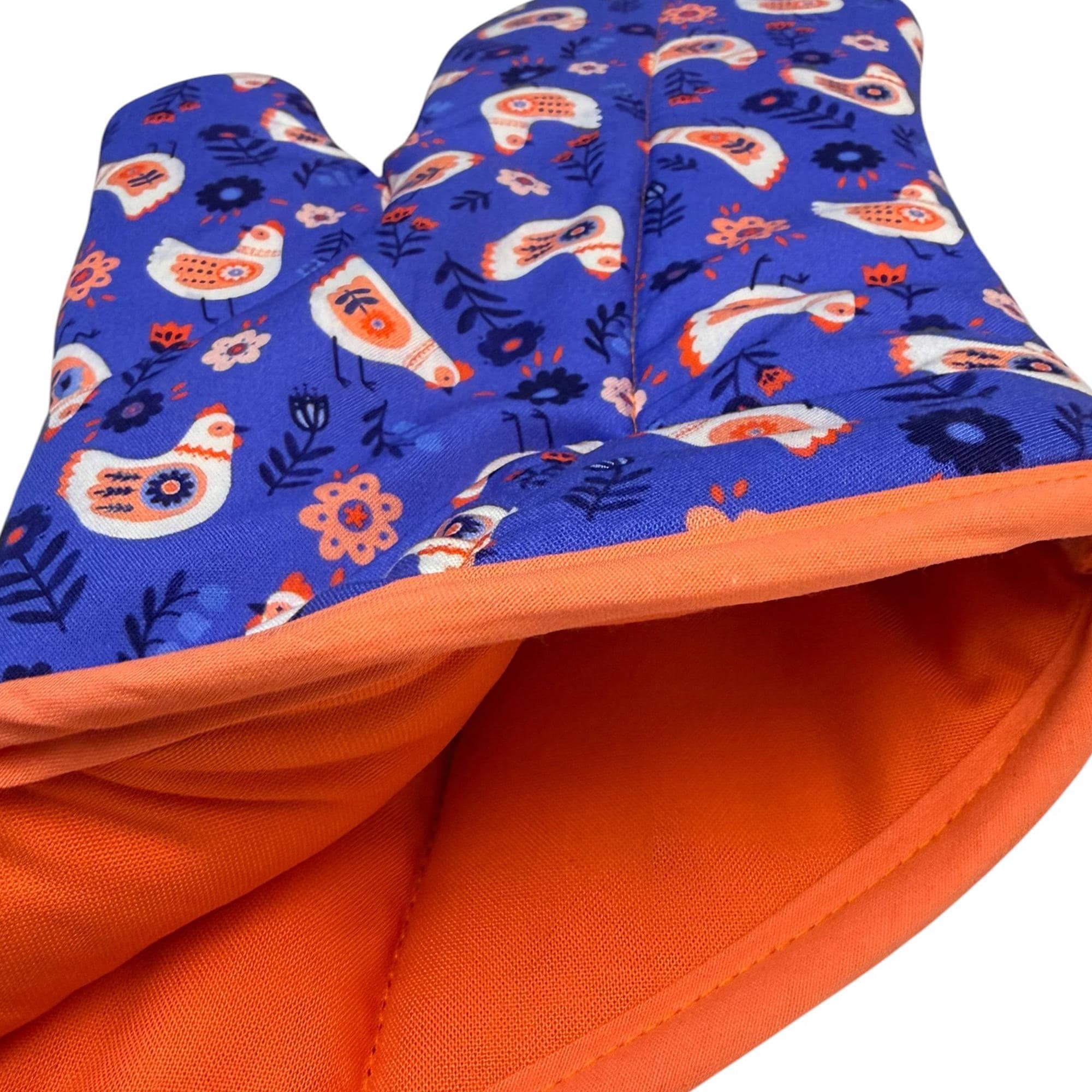 Folky Chicken Oven Mitt