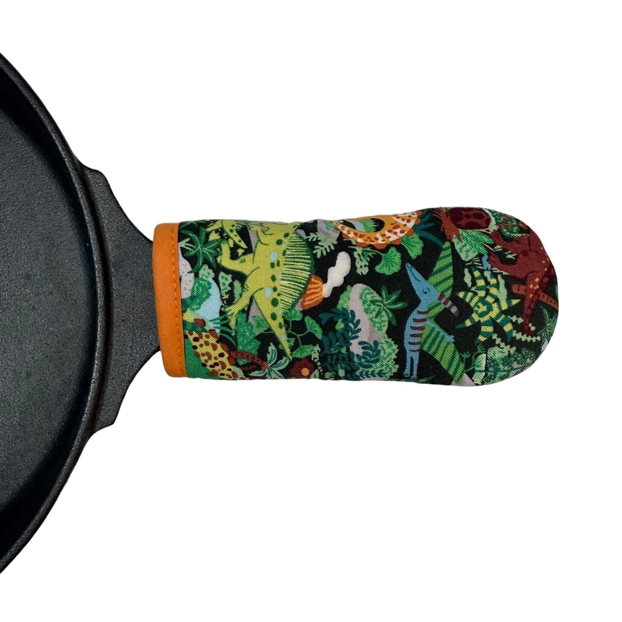 Dinosaurs Cast Iron Handle Mitt