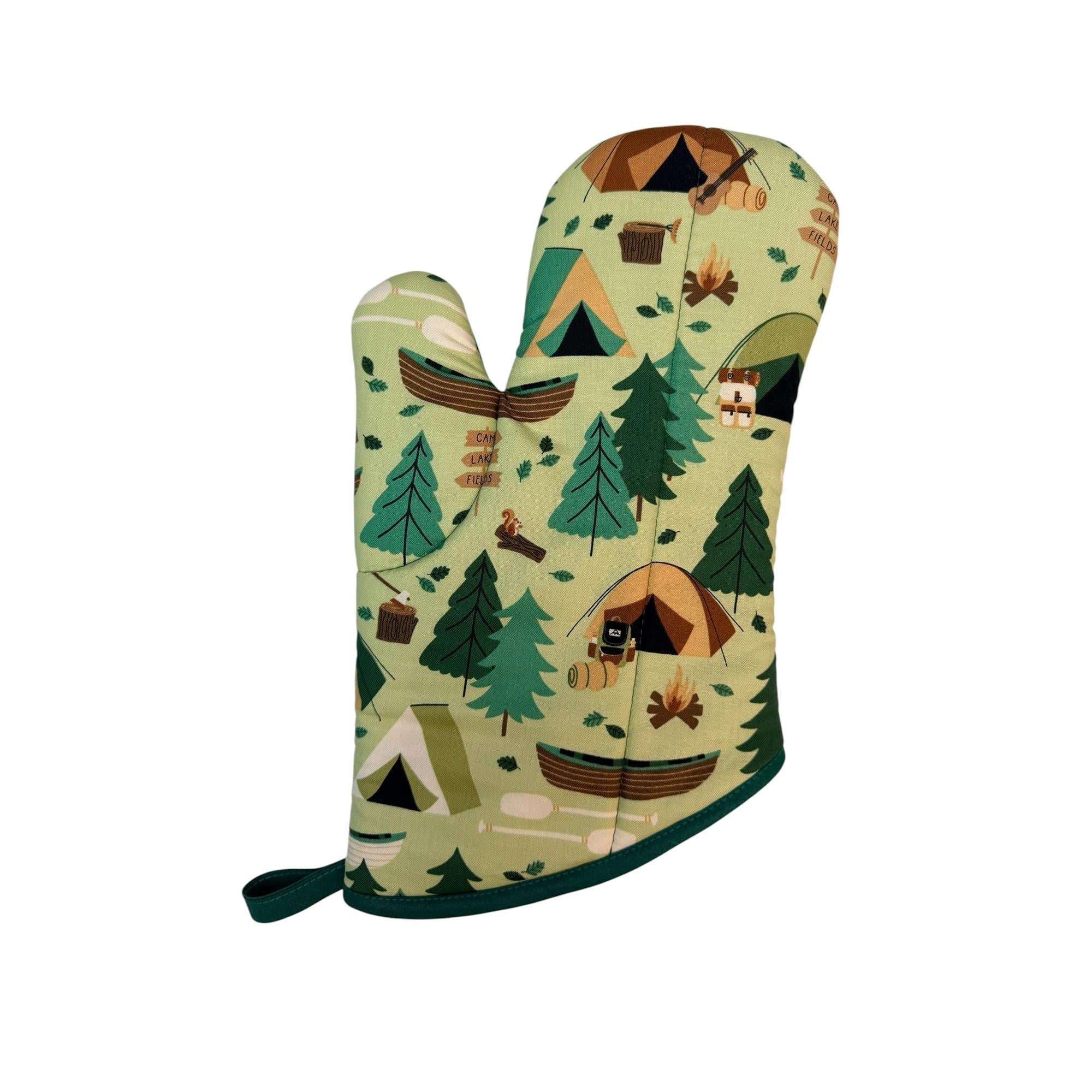 Camp Life Oven Mitt