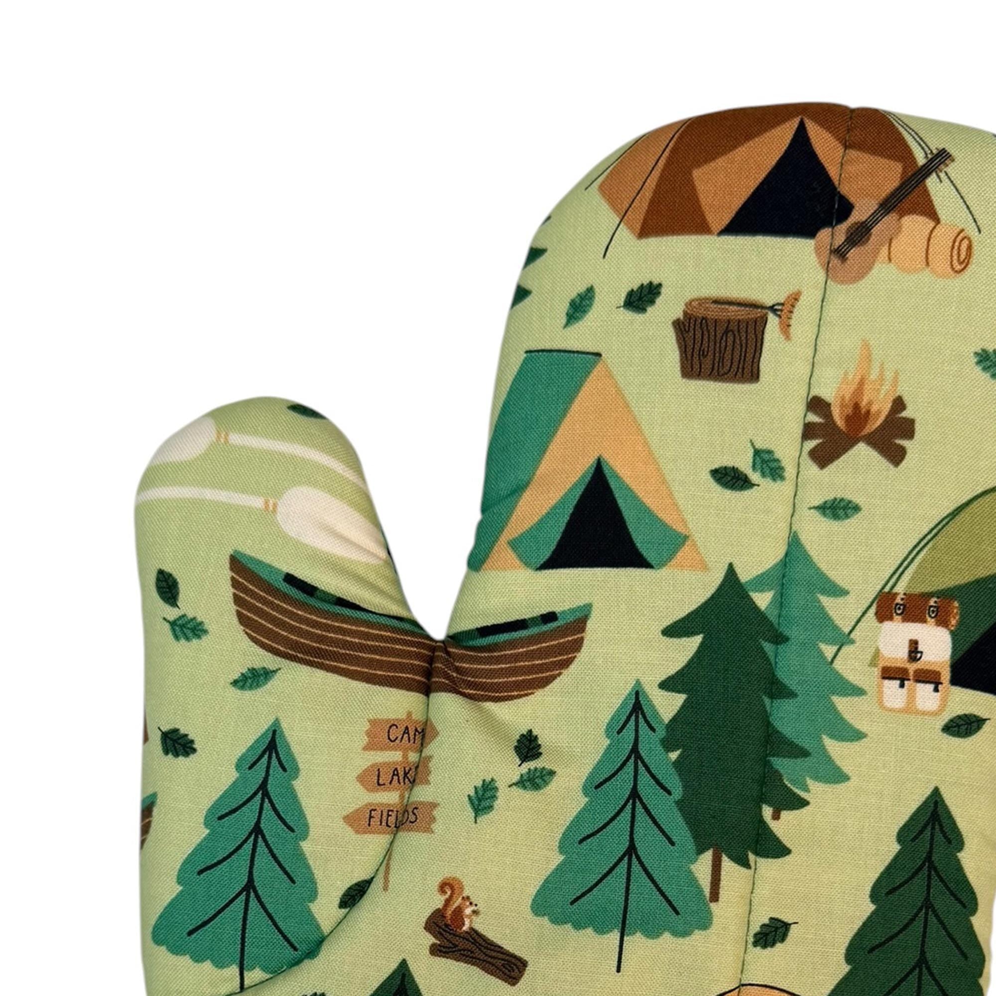 Camp Life Oven Mitt