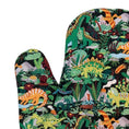 Load image into Gallery viewer, Dinosaurs Oven Mitt
