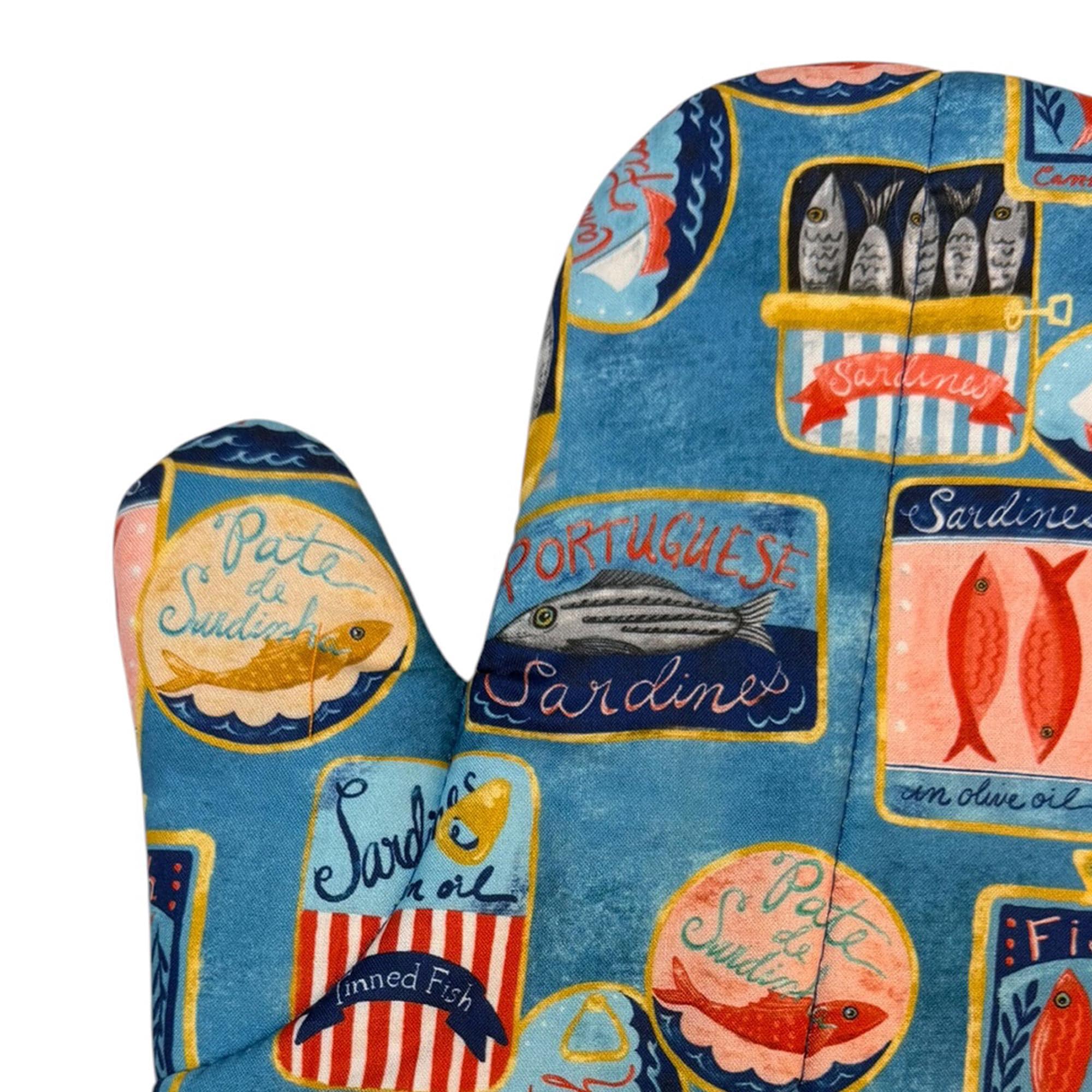 Sardines Oven Mitt