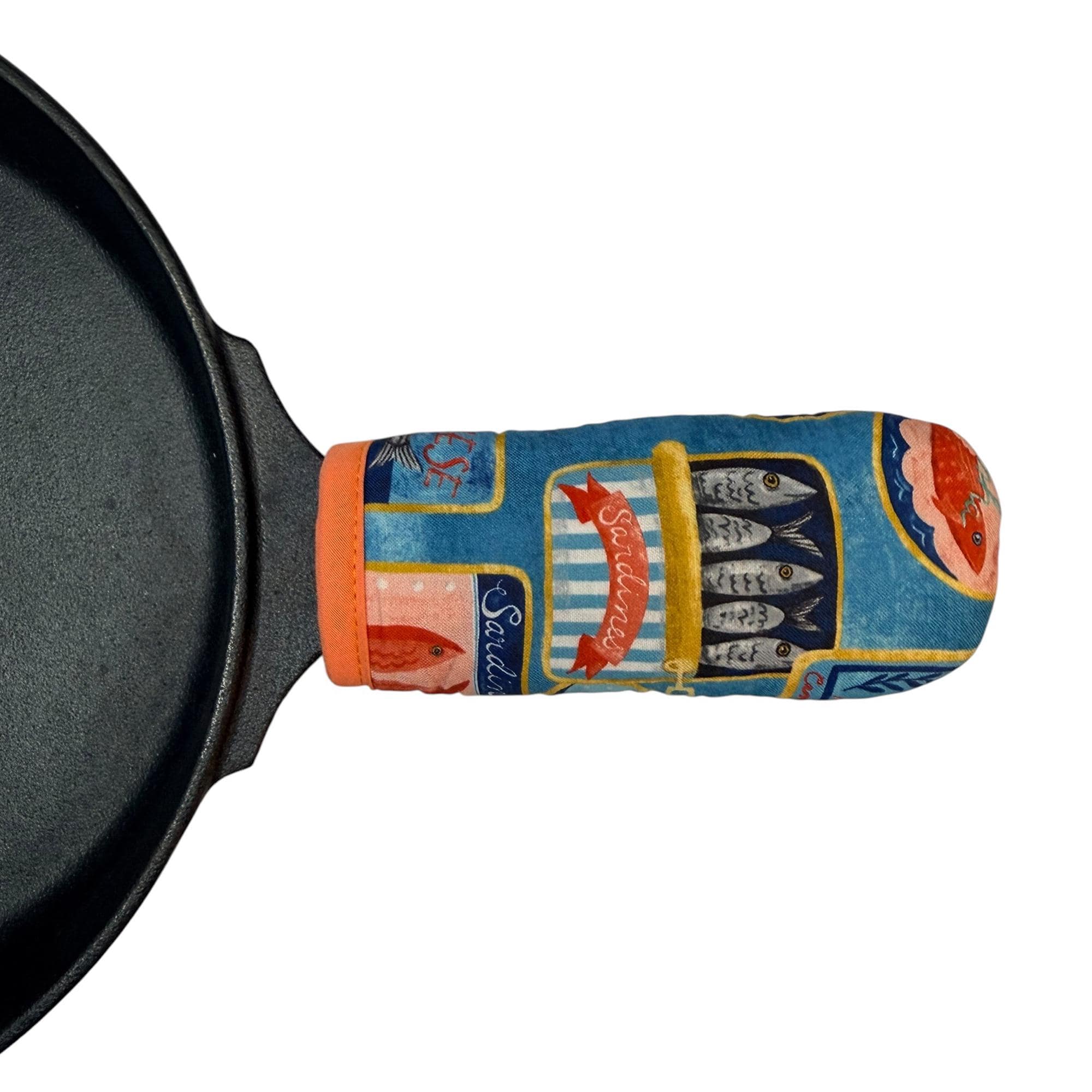 Sardines Cast Iron Handle Mitt