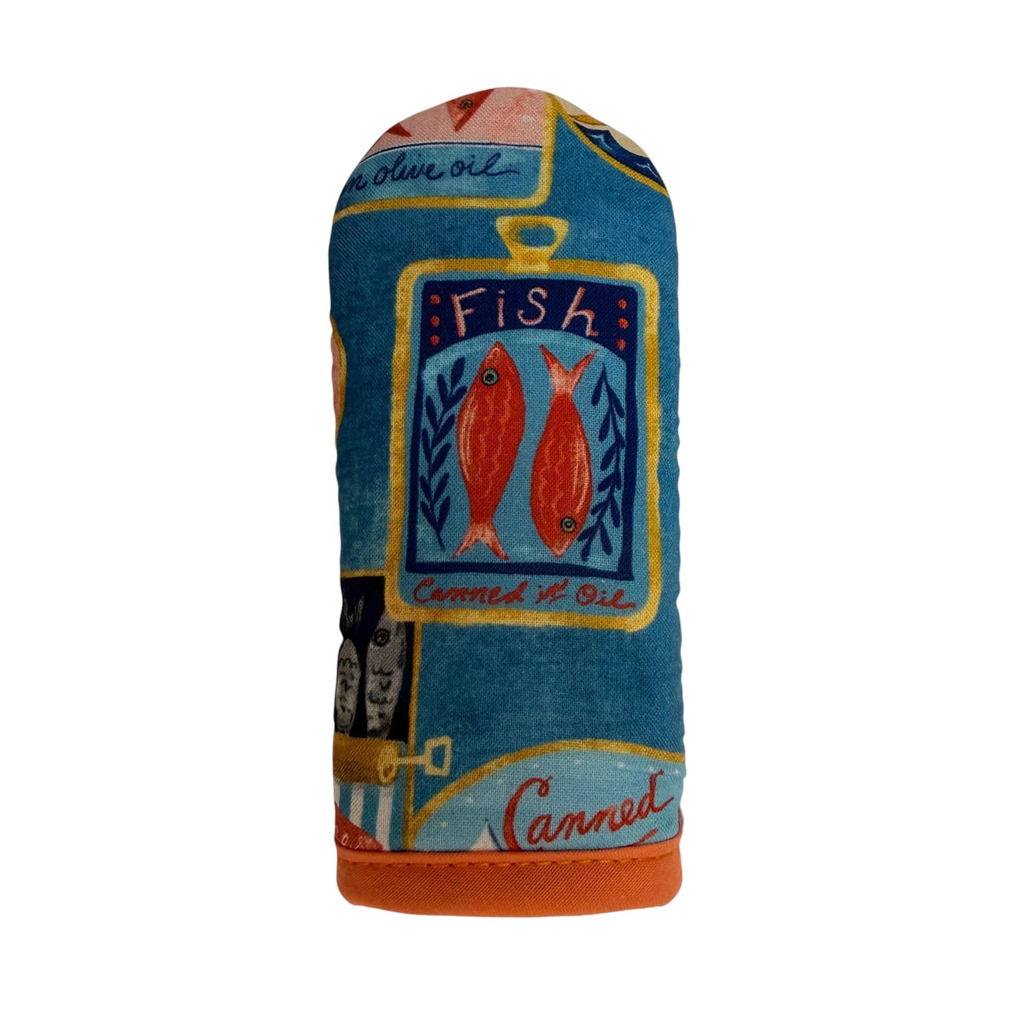 Sardines Cast Iron Handle Mitt