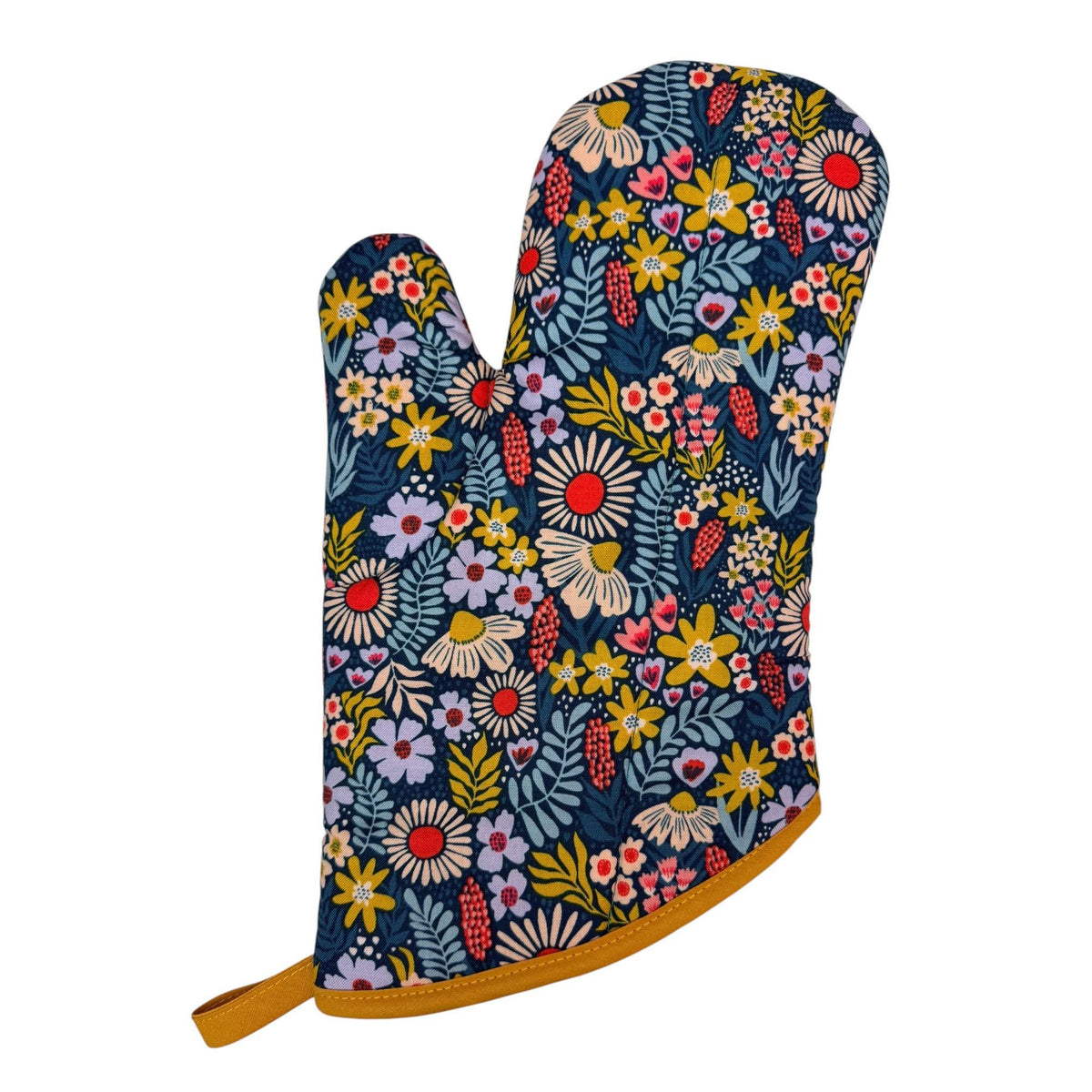 Petals in the Sun Oven Mitt