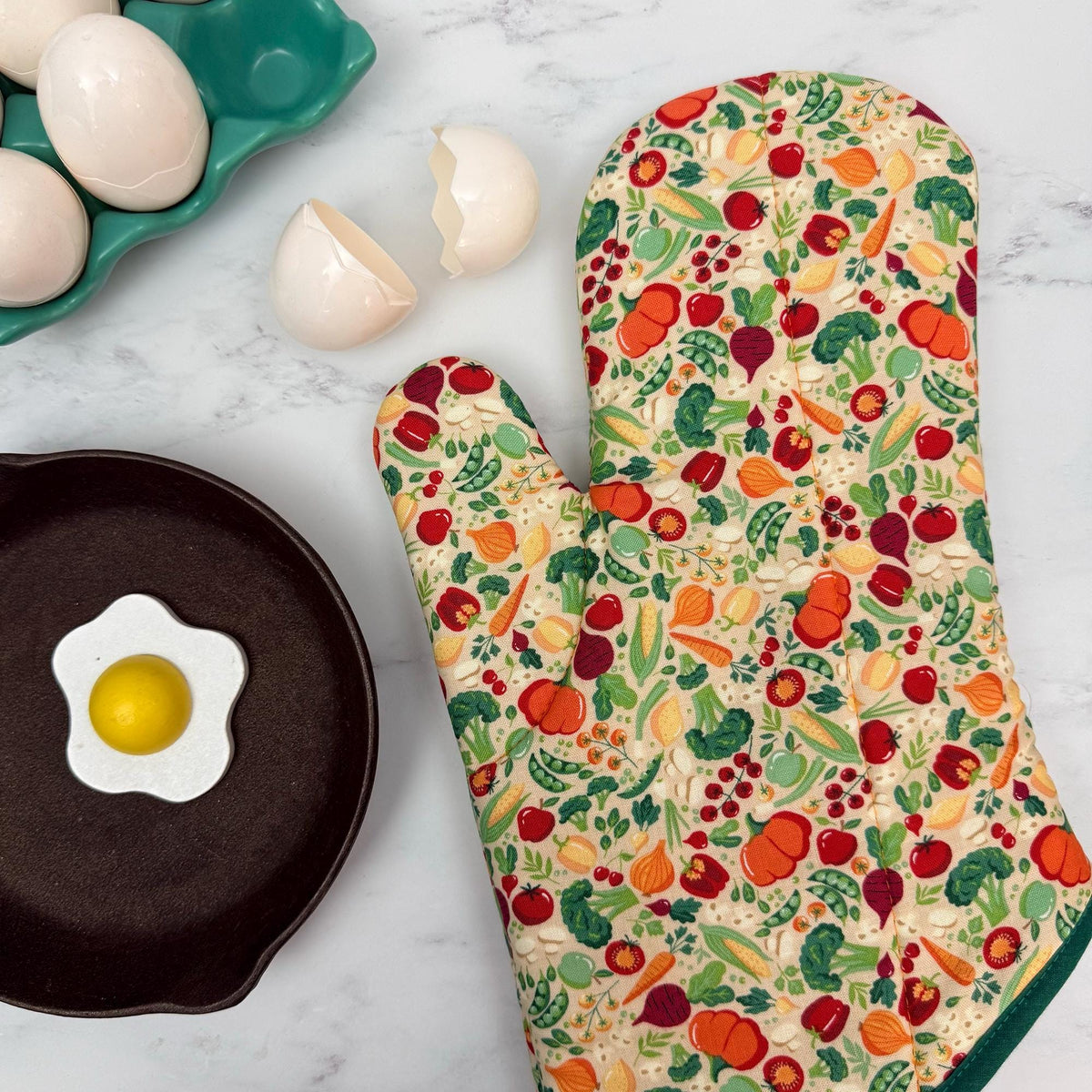 Veggies Oven Mitt