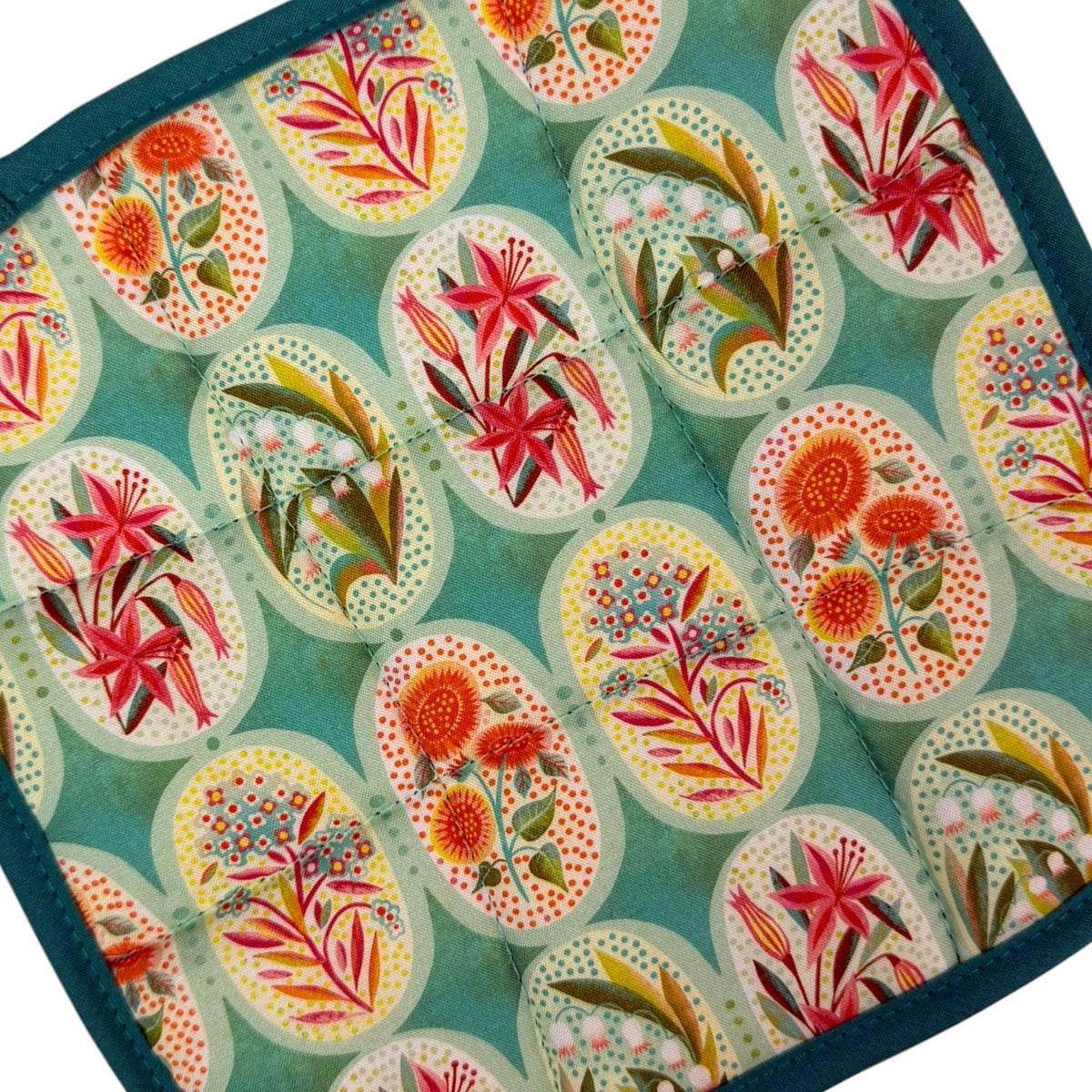 Flower Medallions Pot Holder