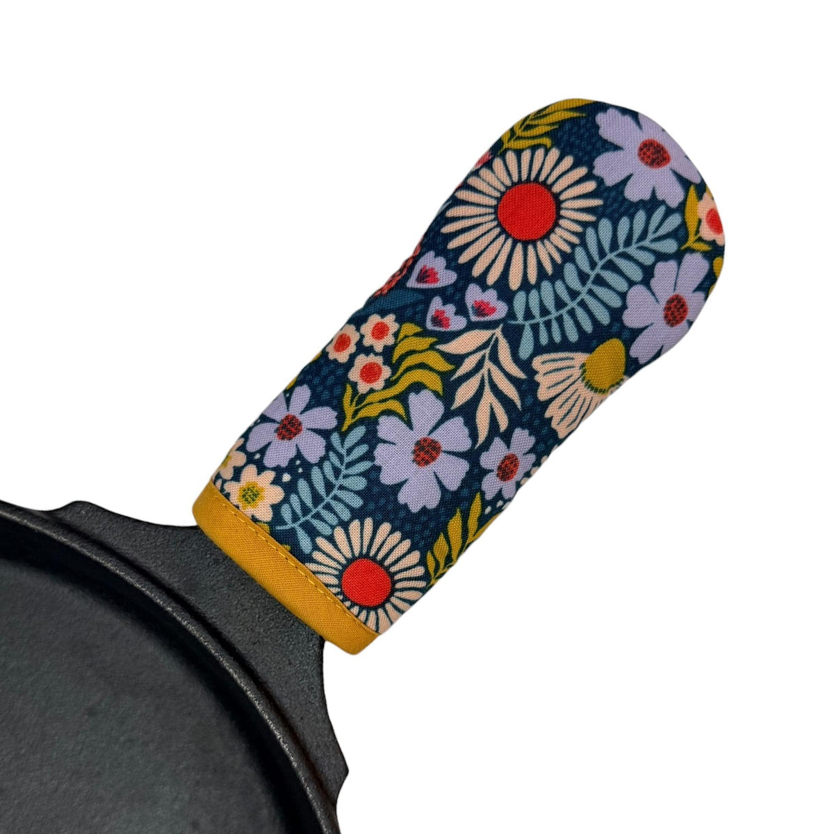 Petals in the Sun Cast Iron Skillet Mitt