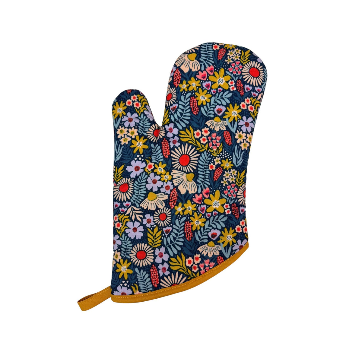 Petals in the Sun Oven Mitt