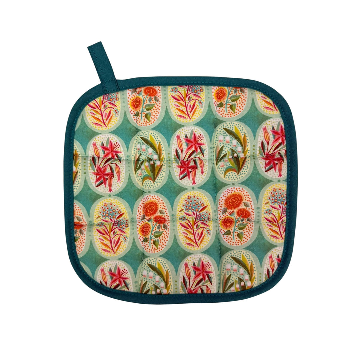 Flower Medallions Pot Holder