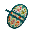 Load image into Gallery viewer, Flower Medallions Mini Pincher Mitt
