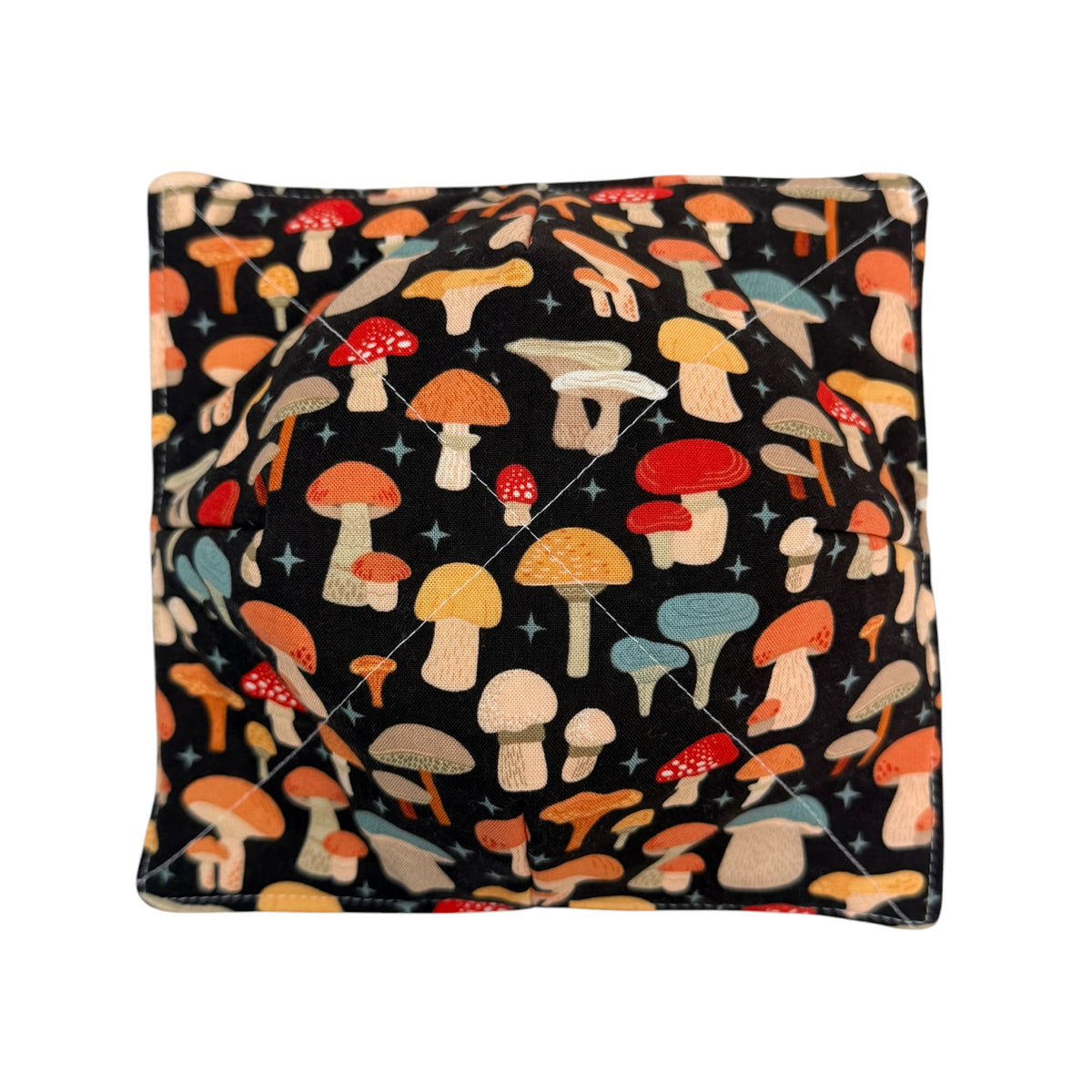 Mod Mushrooms Microwave Bowl Cozy