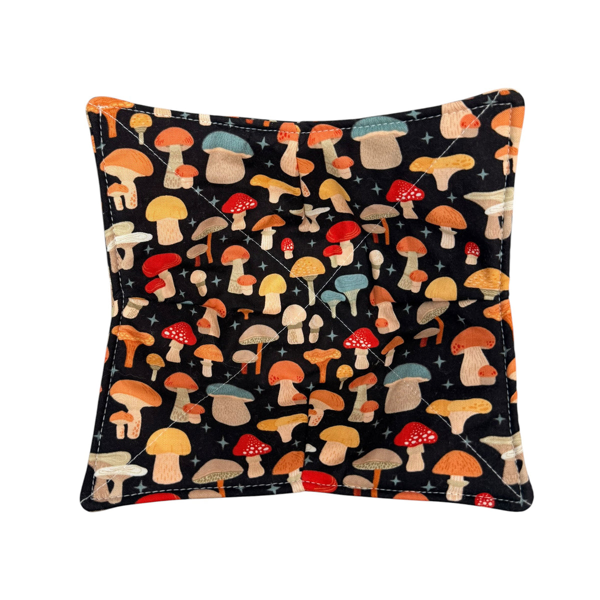 Mod Mushrooms Microwave Bowl Cozy