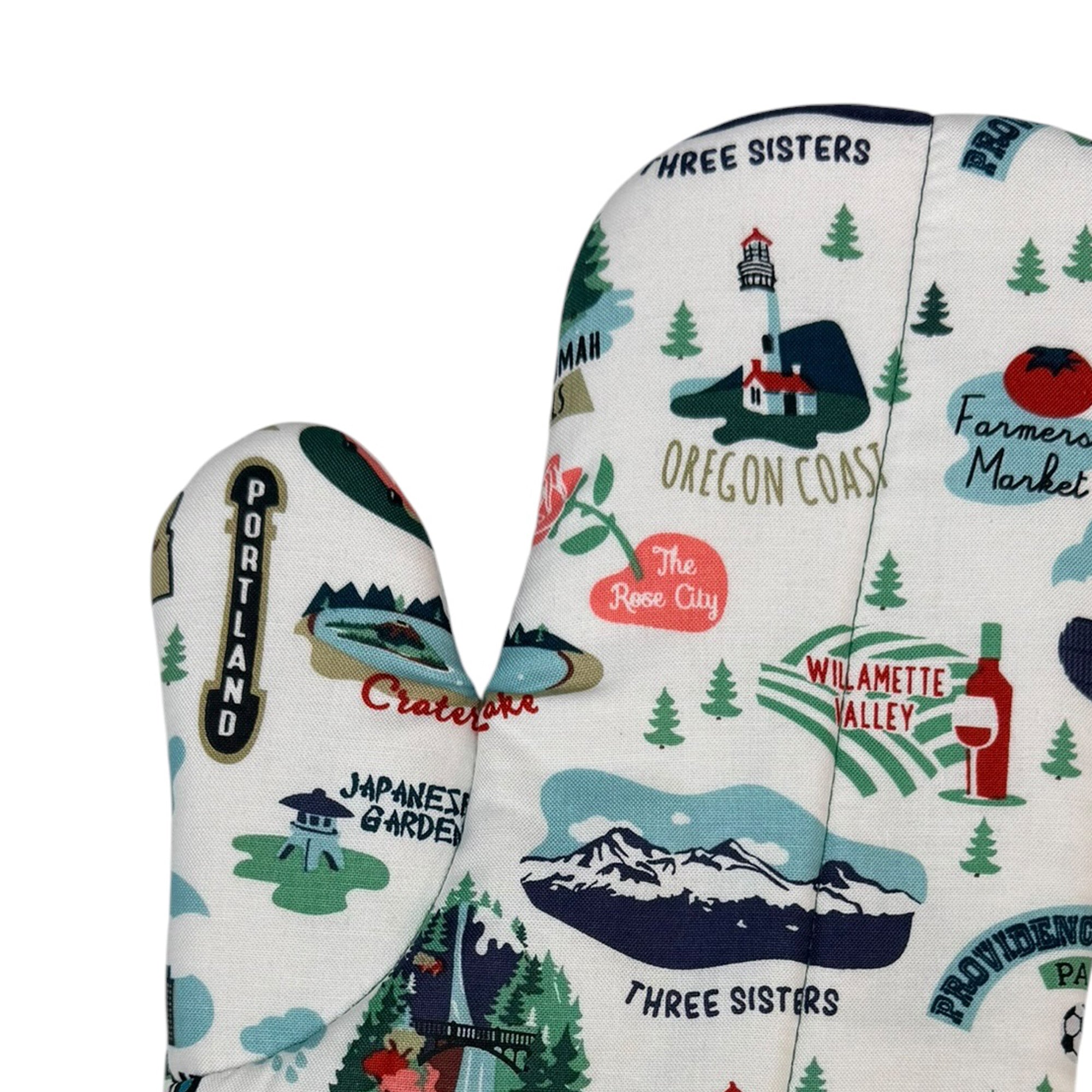 Oregon Love Oven Mitt