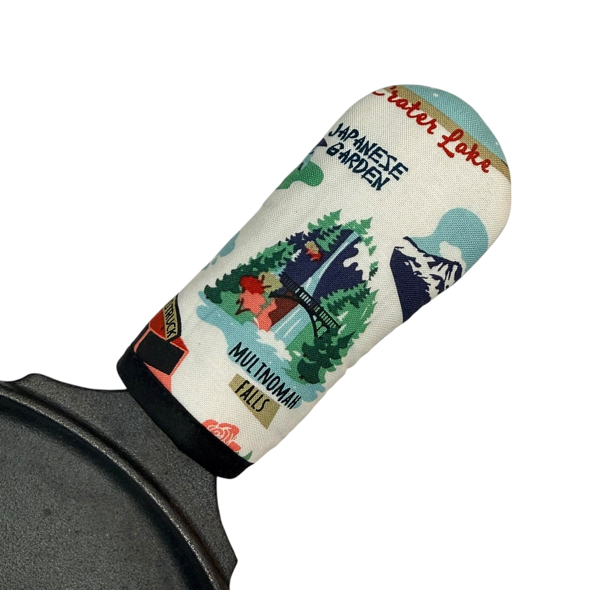 Oregon Love Cast Iron Handle Mitt