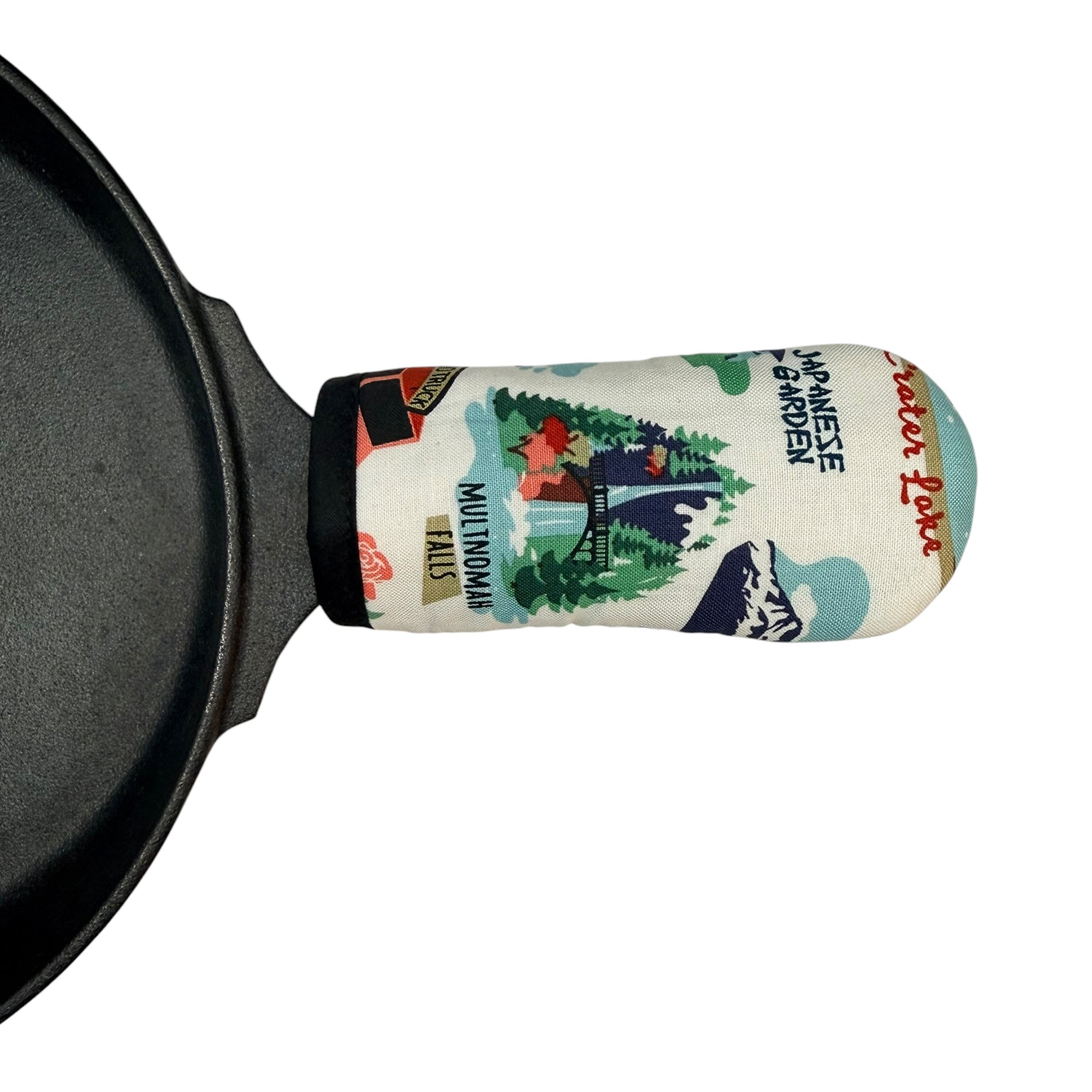 Oregon Love Cast Iron Handle Mitt