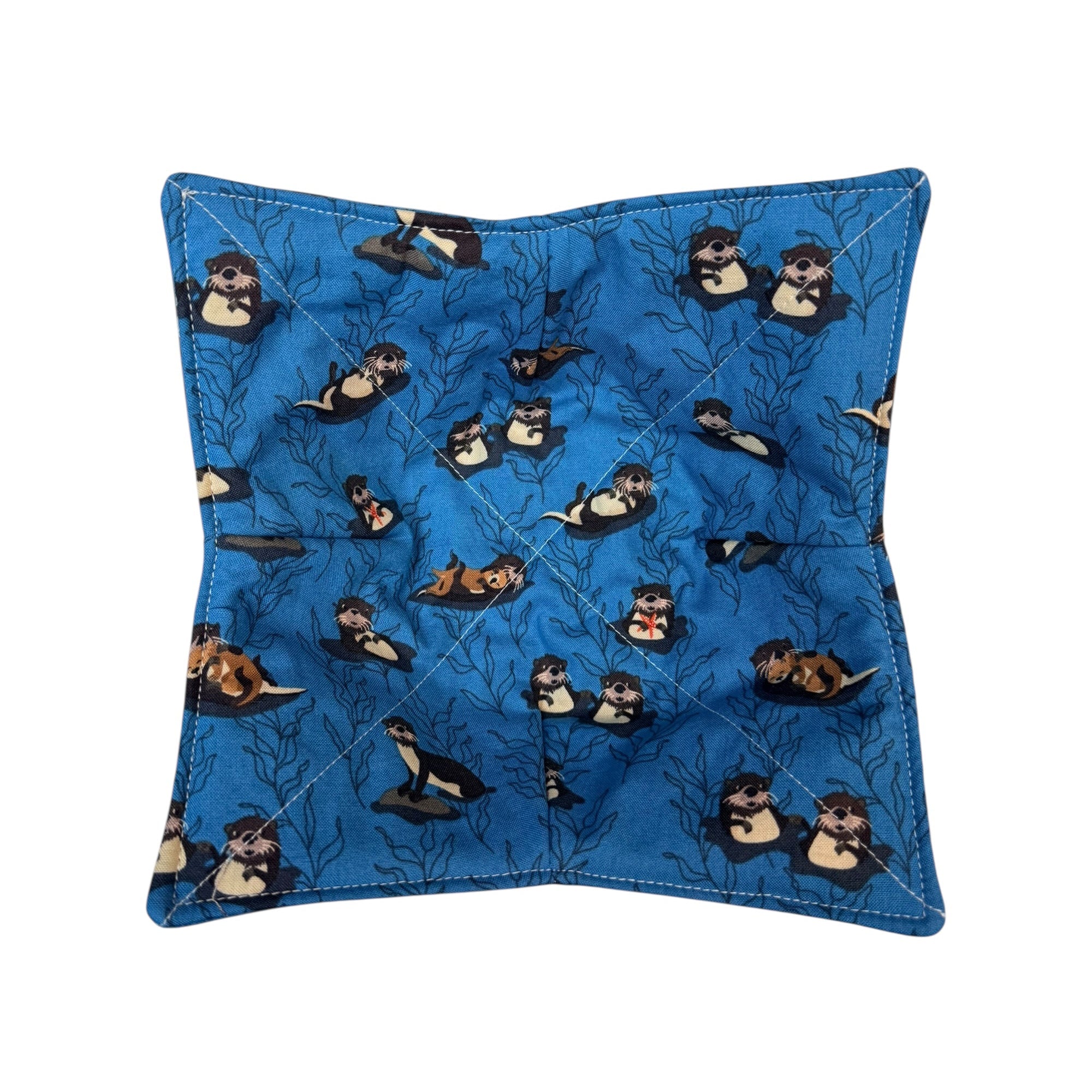 Otters Microwave Bowl Cozy