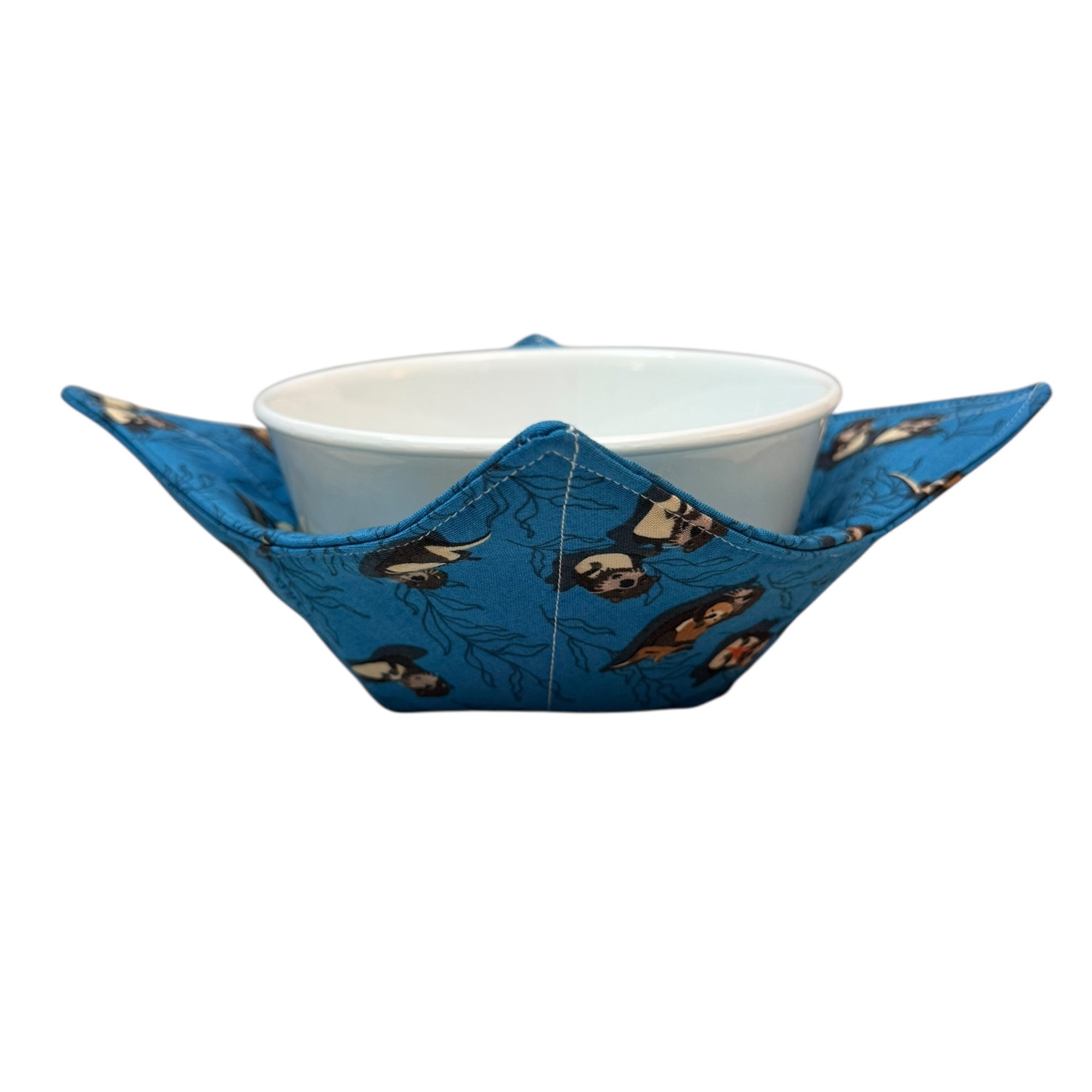 Otters Microwave Bowl Cozy