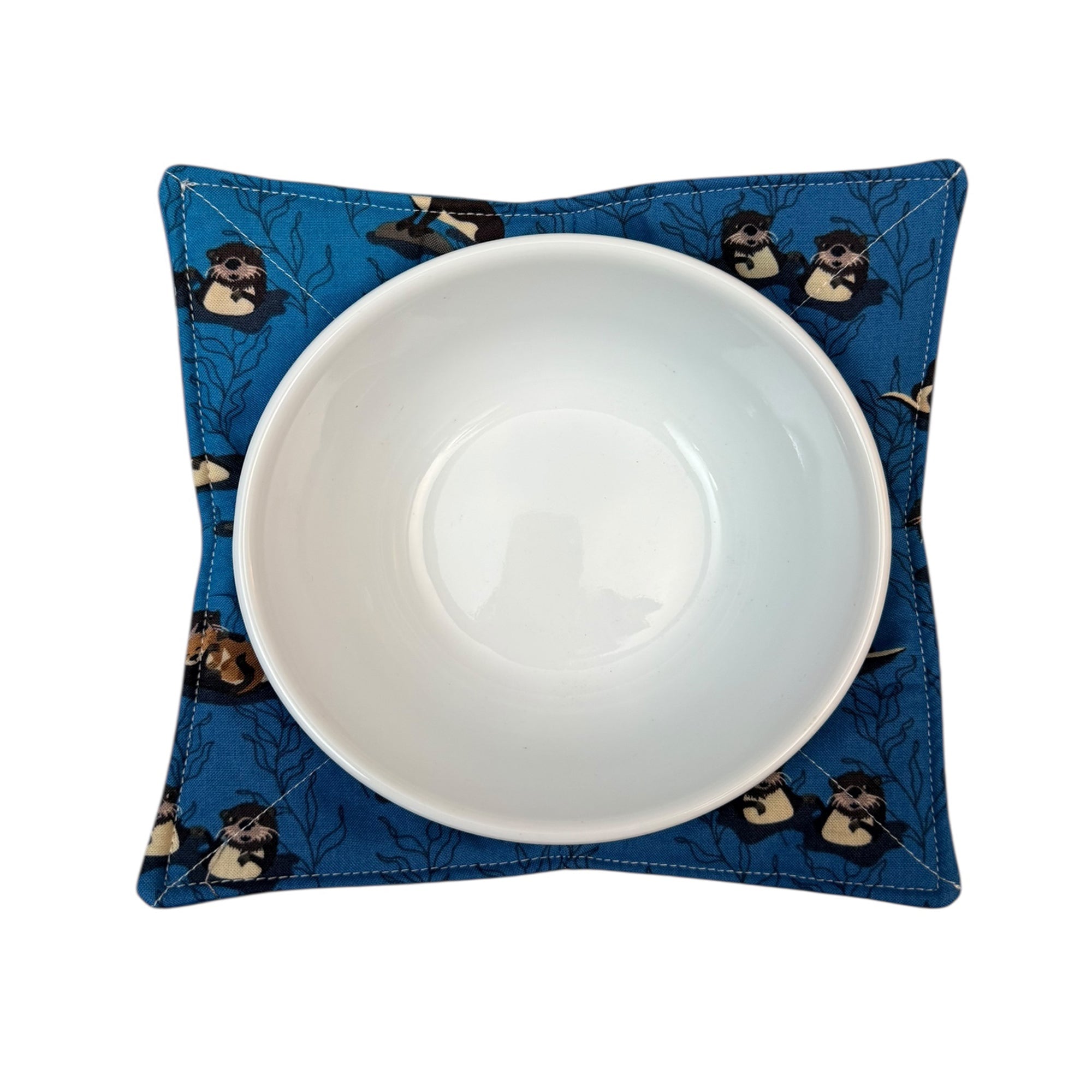 Otters Microwave Bowl Cozy