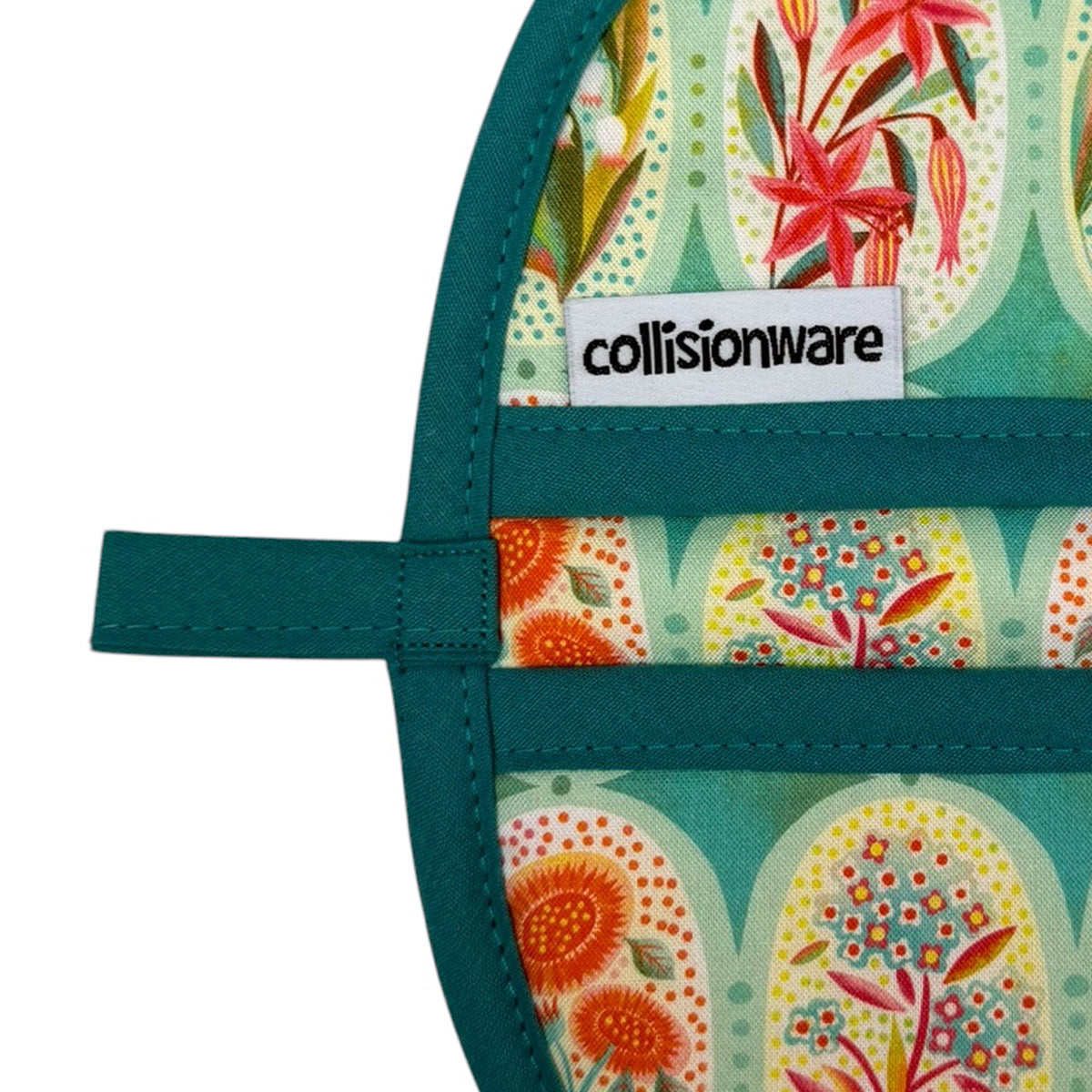 Flower Medallions Mini Pincher Mitt