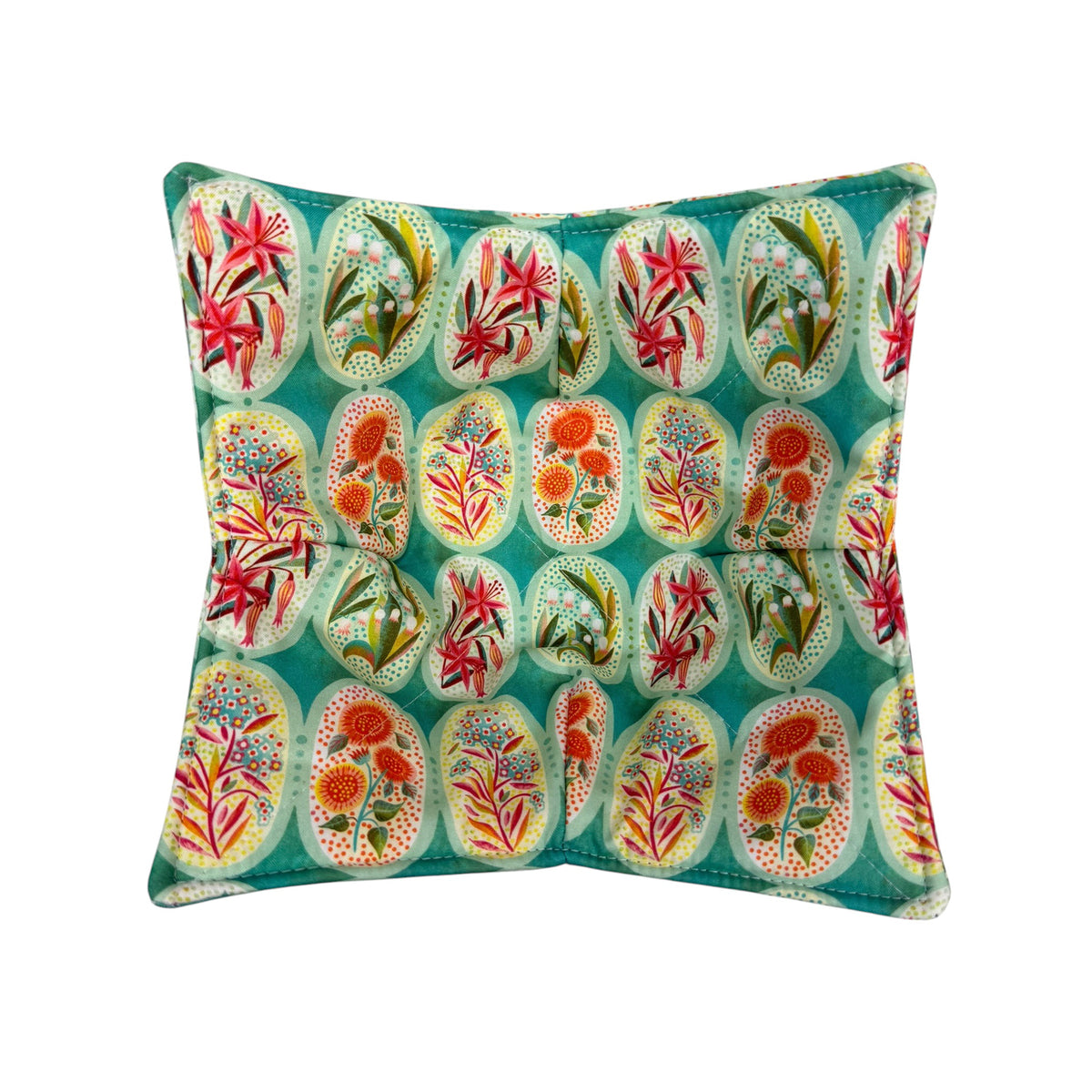 Flower Medallions Microwave Bowl Cozy