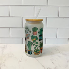 Load image into Gallery viewer, Plants &amp; Succulents Glass Tumbler
