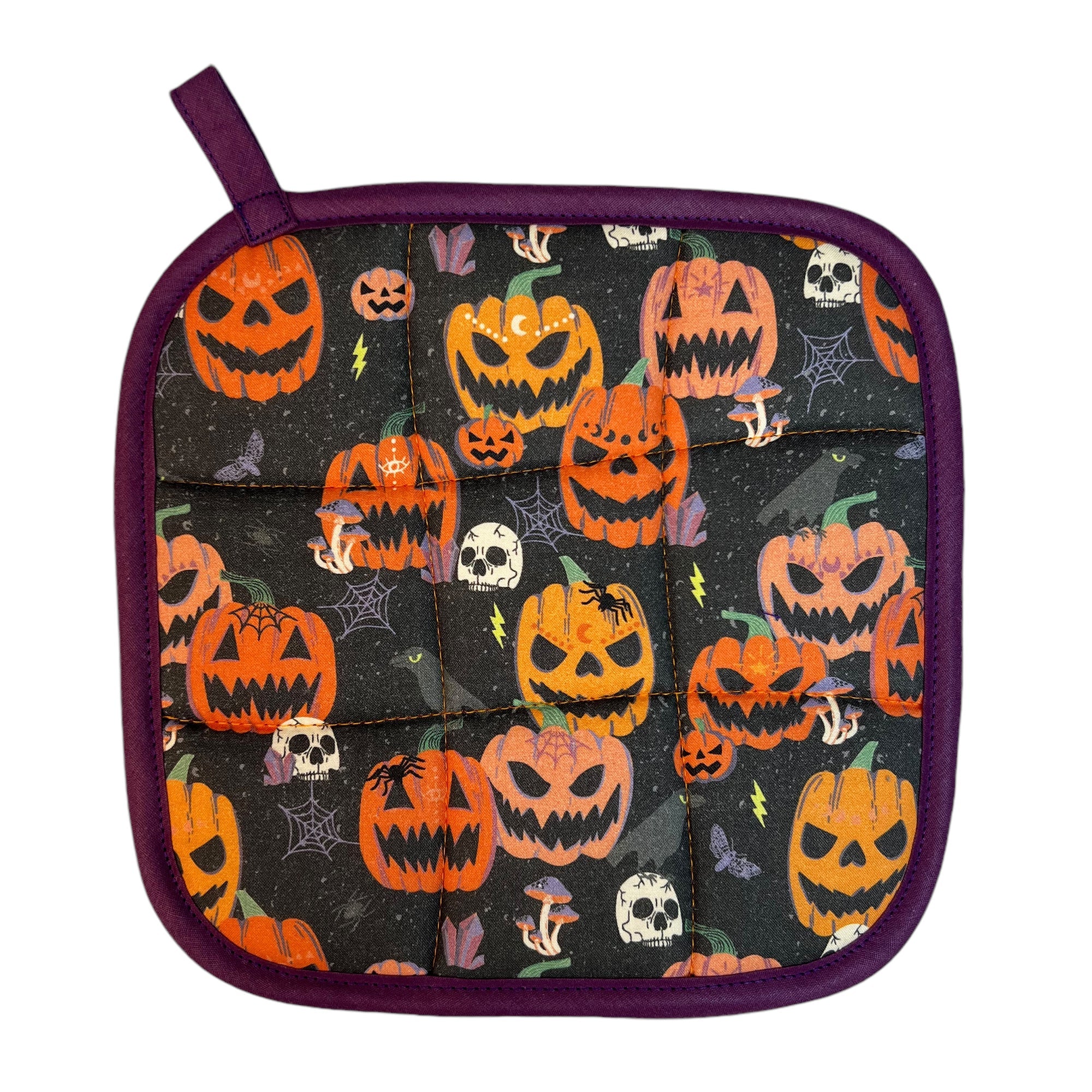 Wicked Pumpkin Pot Holder