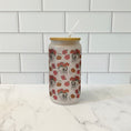Load image into Gallery viewer, Skulls & Roses Glass Tumbler
