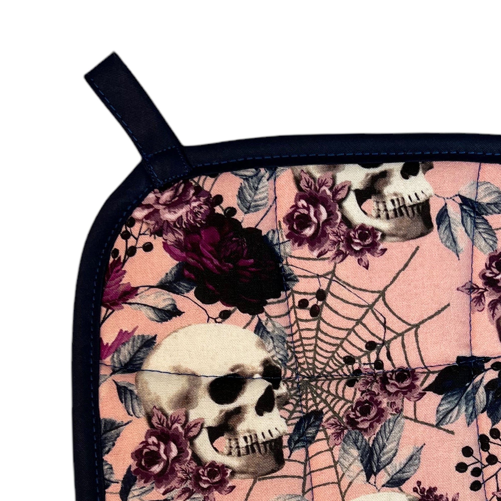 Web of Skulls Pot Holder