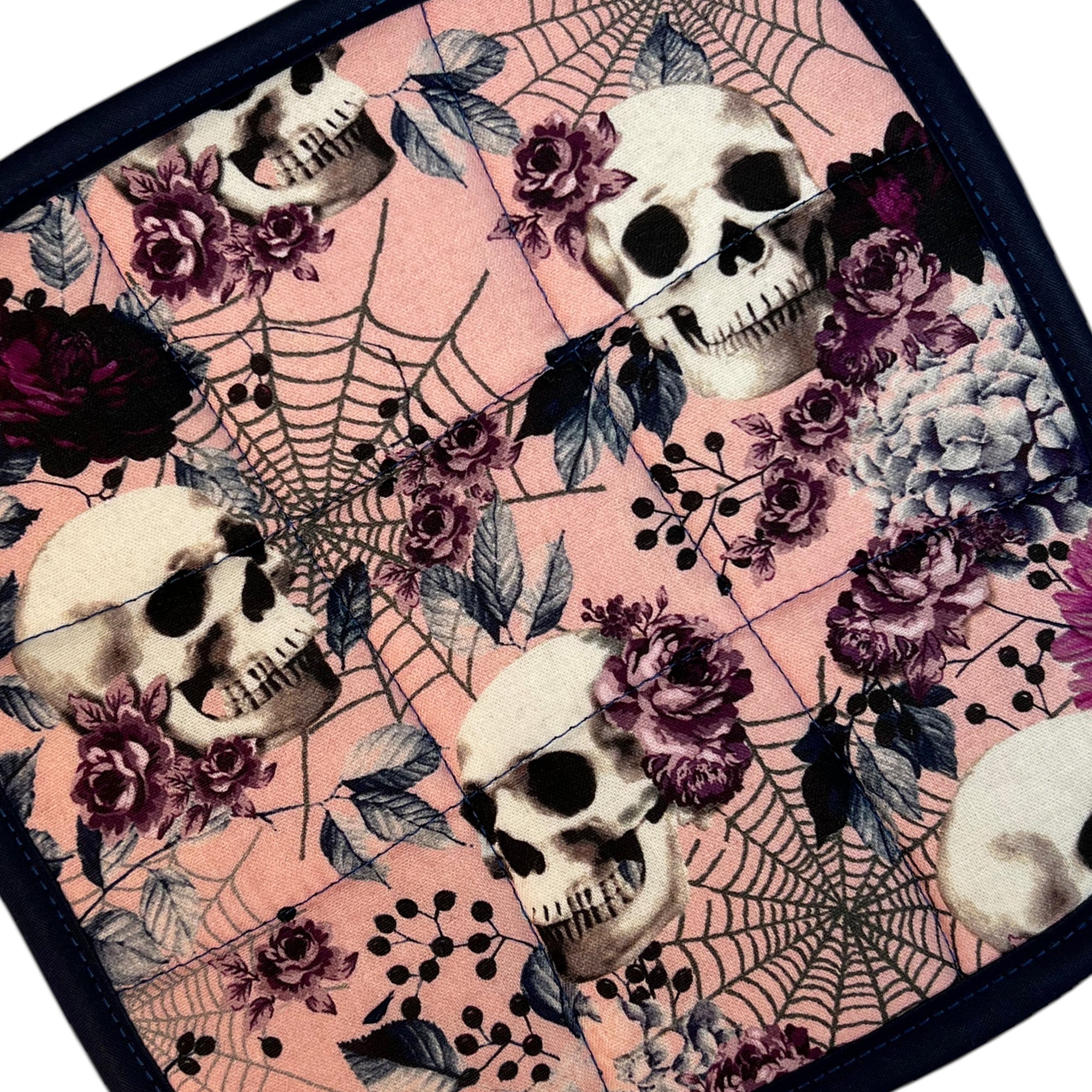 Web of Skulls Pot Holder