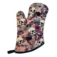 Load image into Gallery viewer, Web of Skulls Oven Mitt
