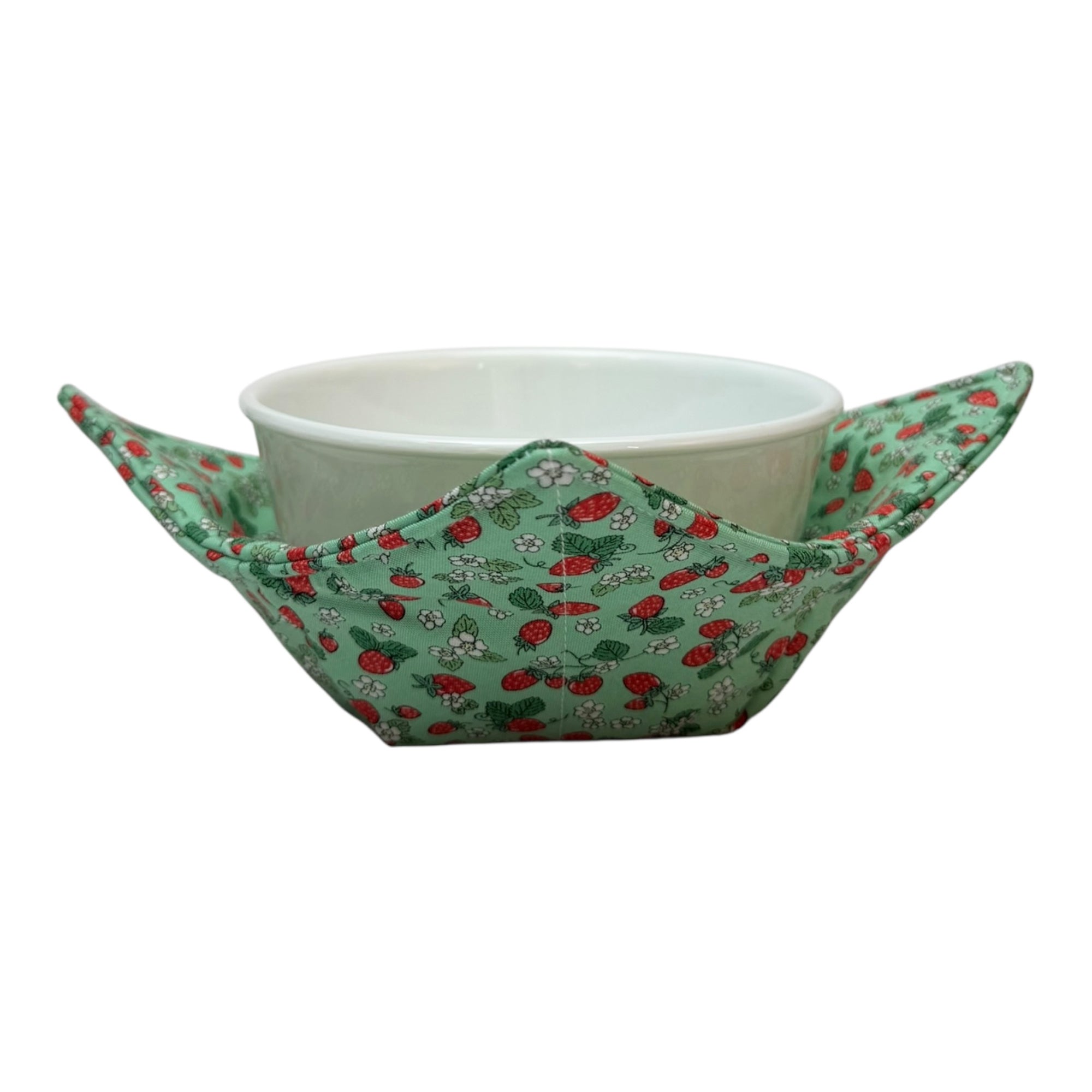 Strawberry Patch Microwave Bowl Cozy