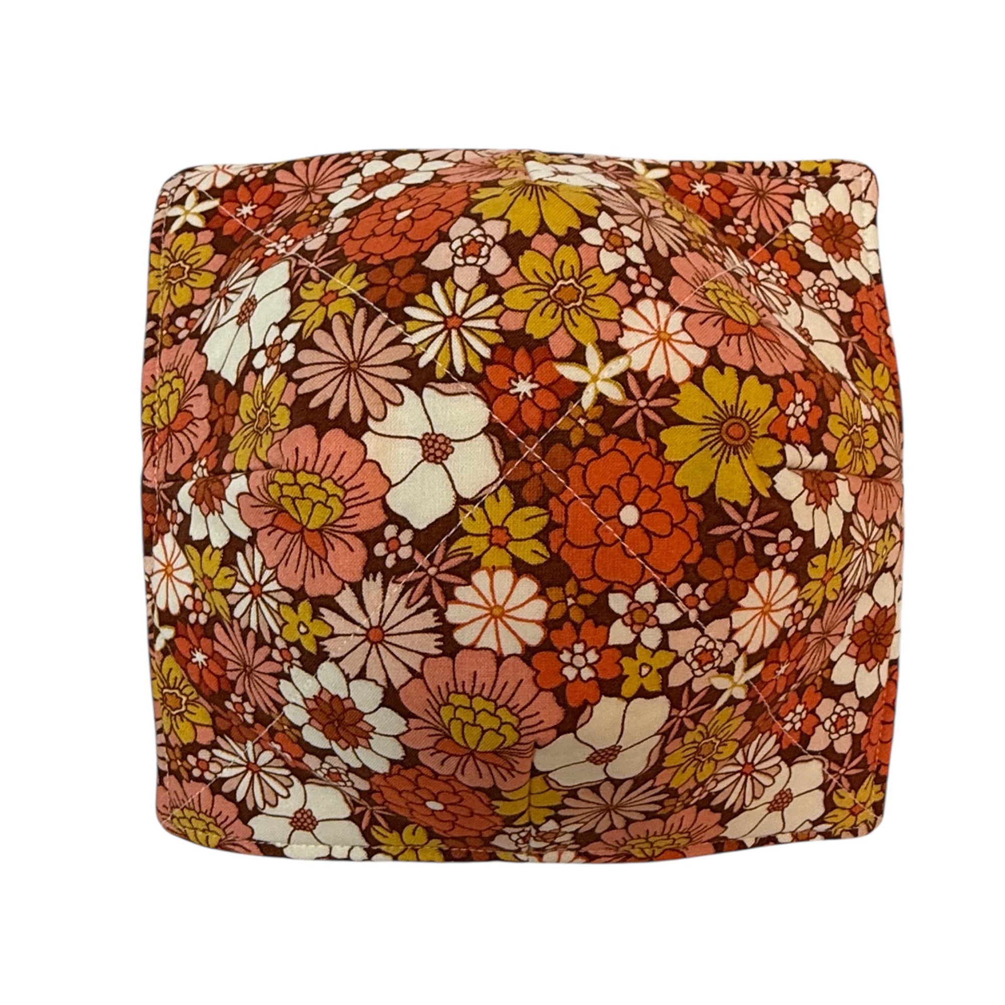 70's Sunburst Microwave Bowl Cozy