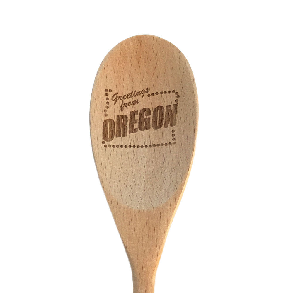Greetings from Oregon Wooden Spoon
