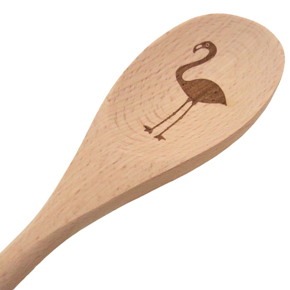 Flamingo Wooden Spoon