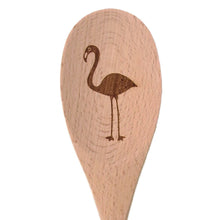 Load image into Gallery viewer, Flamingo Wooden Spoon
