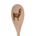 Load image into Gallery viewer, Llama Wooden Spoon
