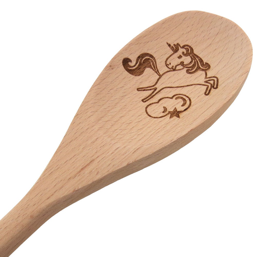 Unicorn Wooden Spoon