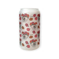 Load image into Gallery viewer, Skulls & Roses Glass Tumbler
