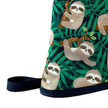 Load image into Gallery viewer, Lazy Day Sloths Oven Mitt
